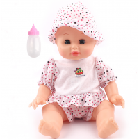 14 inches full evade glue dolls (12 sound pee baby)